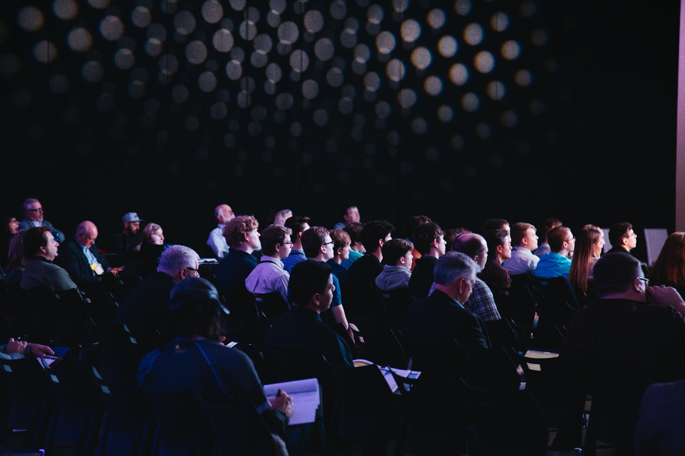 Plateia de conferência